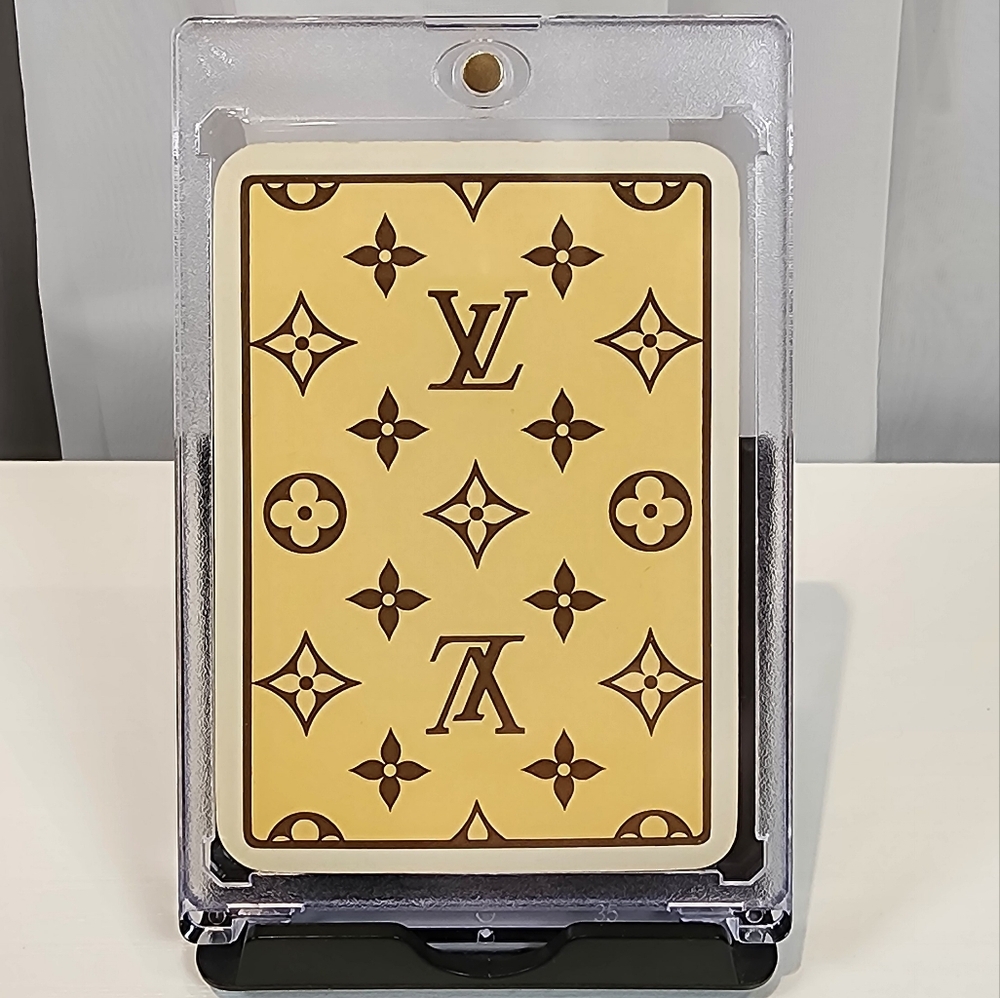 Louis Vuitton Collectible Playing Card In Case